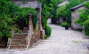 Private guide at Gubei Water Town ancient canal view