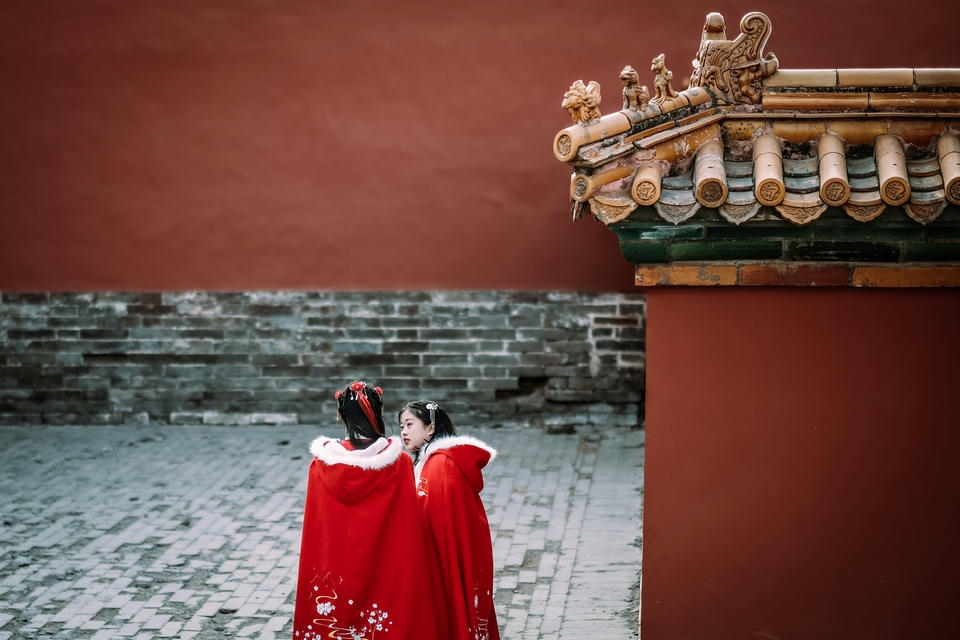 Private guide at Hanfu photo session