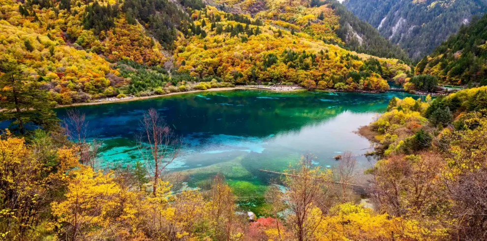 Private guide at Jiuzhaigou