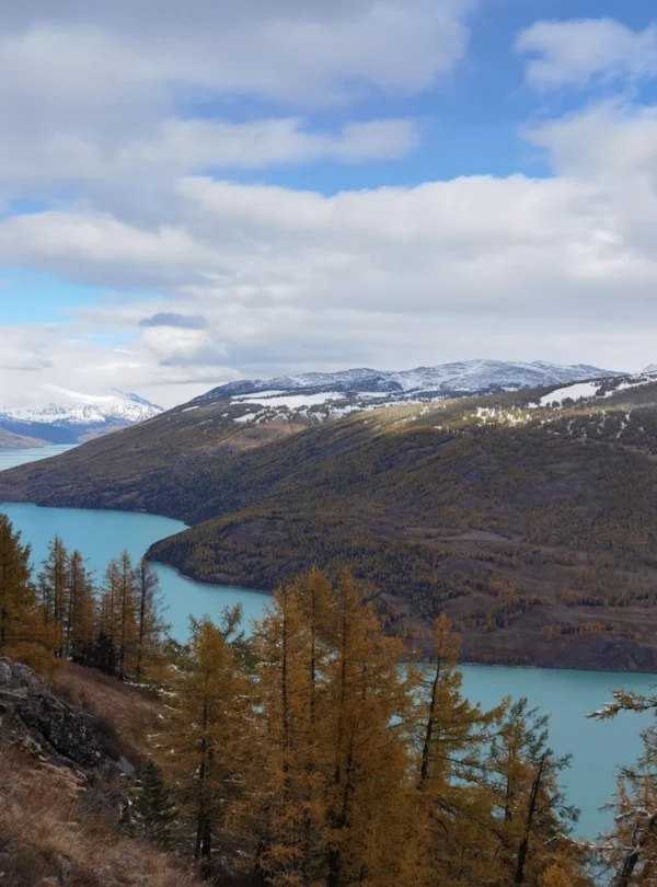 Private guide exploring Kanas lake and forest scenery
