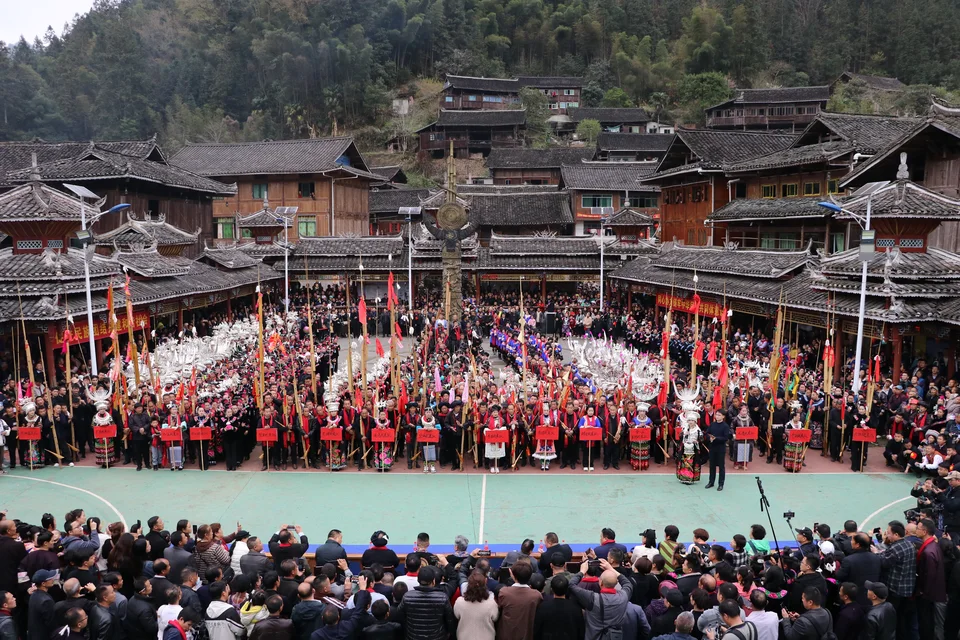 Private guide experiencing authentic Miao ethnic culture in Guizhou