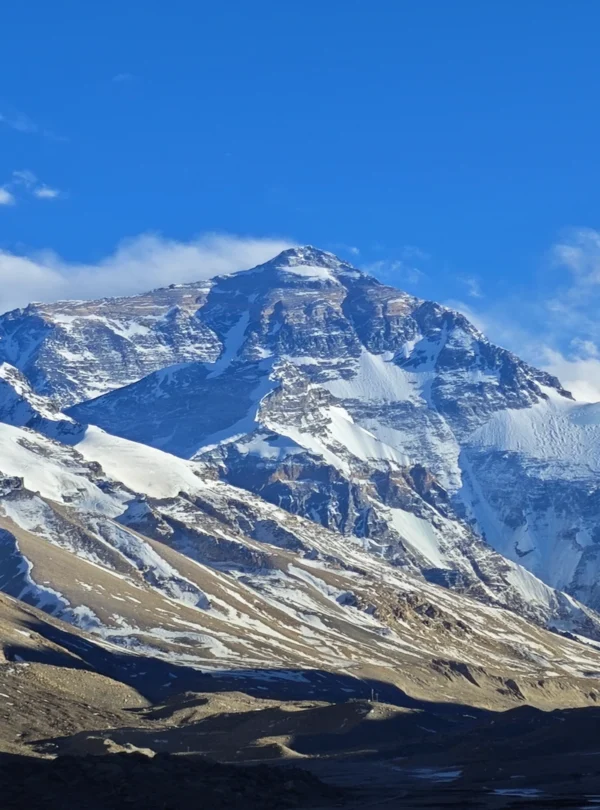 Private guide viewing Mount Everest Himalayan landscape