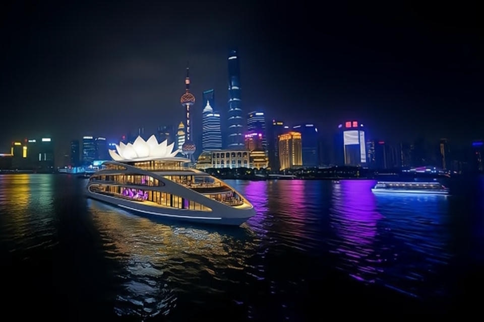 Private guide at Shanghai public ferry