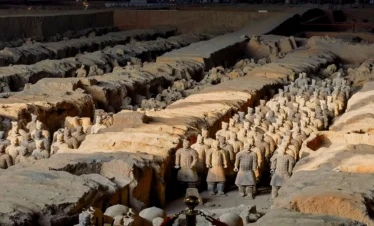 Private guide at Terracotta Army archaeological site