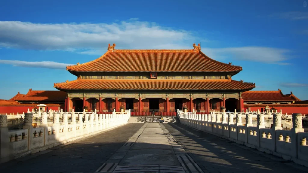 Ancient capital cities of China featuring imperial architecture, city walls, and historic landmarks.