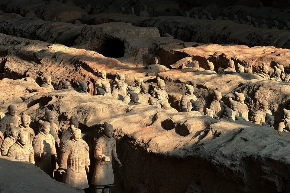 Ancient Xi’an featuring the Terracotta Warriors and historic city heritage.