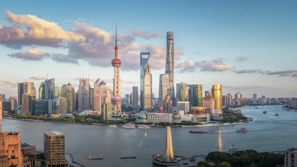 Shanghai skyline for first-time travelers to China